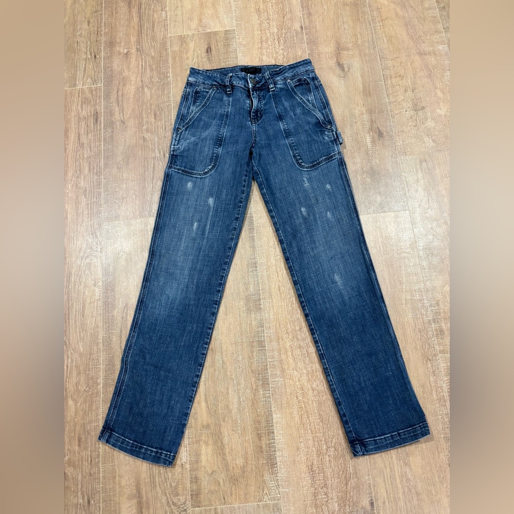 Kelly Wearstler Deep Blue Denim Pants